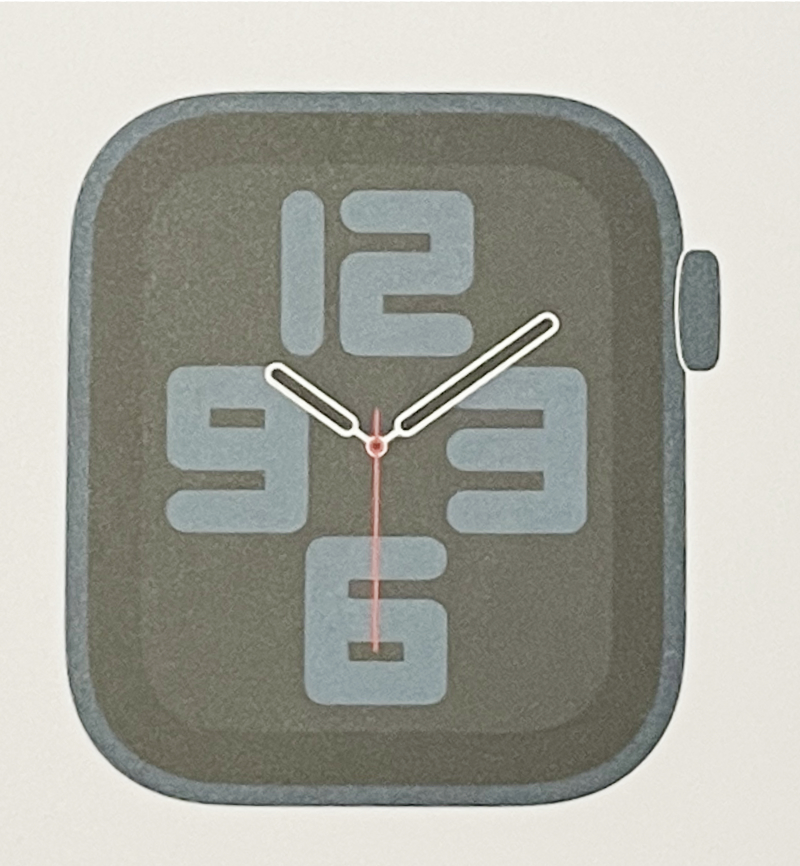 Apple Watch SE２ミッドナイトのイラスト