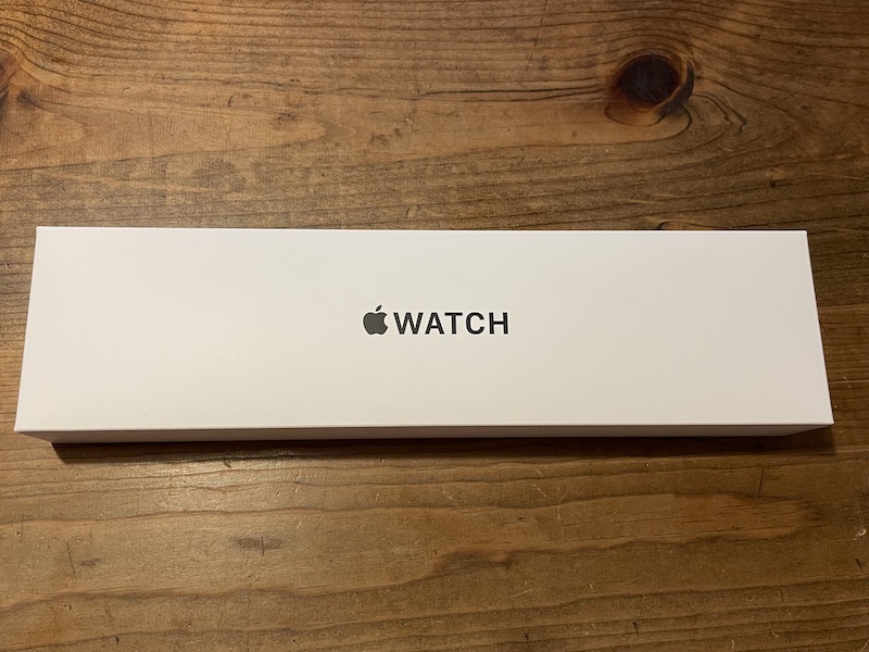 Apple WatchSE2の外箱