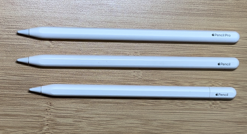 Apple Pencilの比較