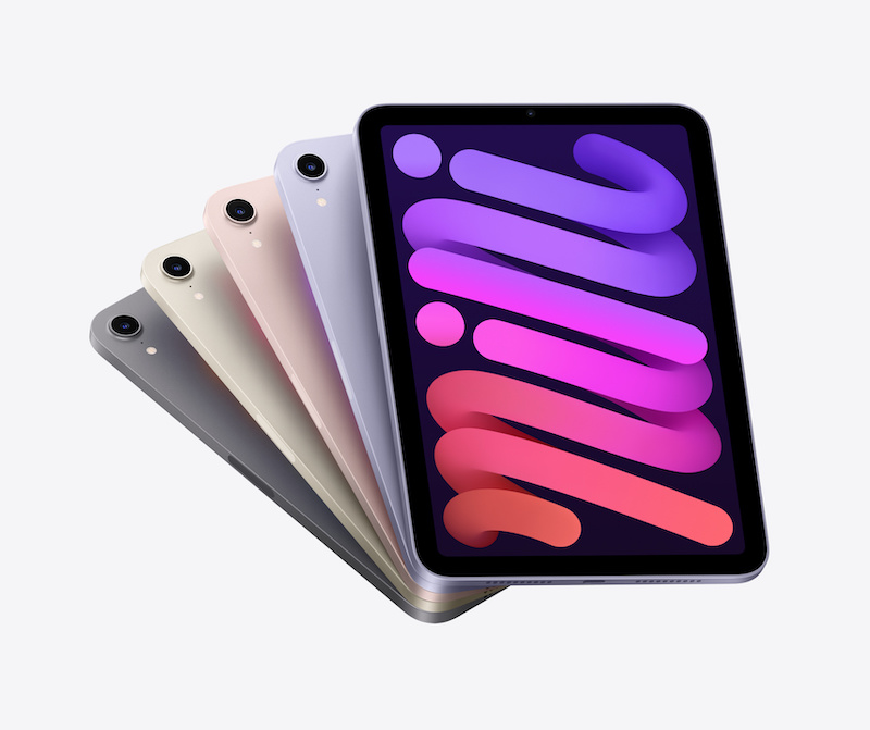 iPad mini第6世代のカラー展開は4色